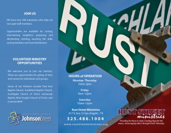 Rust Street brochure 2