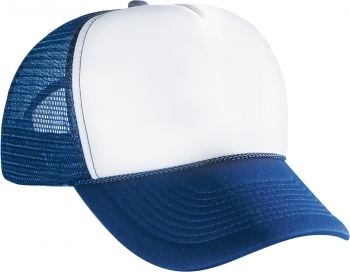 32-467 mesh back foam front blue