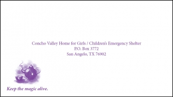 CV Home for Girls envelope 2