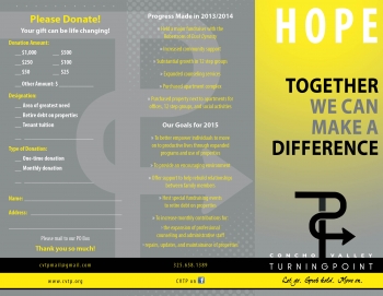 Concho Valley Turning Point brochure 2