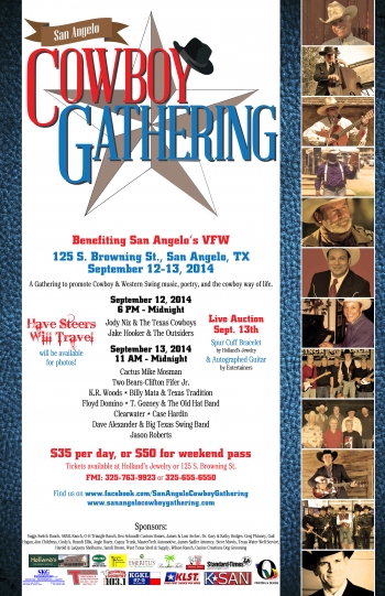 Cowboy Gathering poster