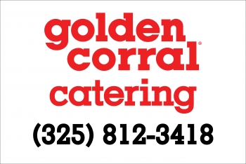 Golden Corral magnetic sign