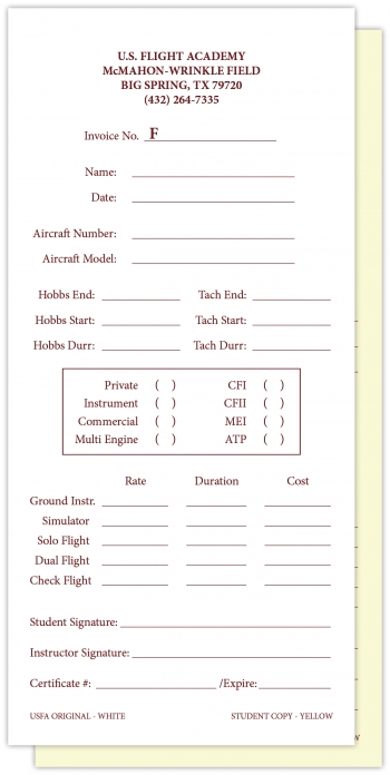 McMahon-Wrinkle Field 4x8.5 form