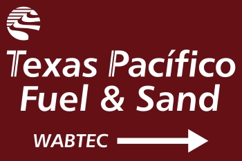 Texas Pacifico magnetic sign