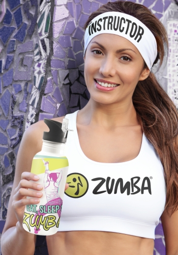 Zumba headband, water bottle 2